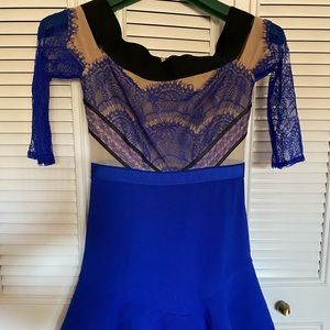 Three Floor Lace Dress